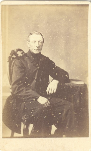 foto-10015 Portret van Jan Brander omstreeks 1865, 186-?