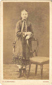 foto-10028 Portret van Trijntje Zijp omstreeks 1880, 188-?