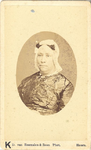 foto-10041 Portret van een onbekende dame uit omstreeks 1873, 187-?