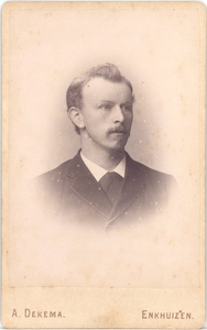 foto-20373 Portret van Jan Gerard Moll, ca. 1895