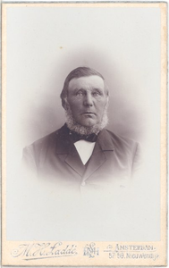 foto-21946 Portret van Jacob Waagmeester, 1900