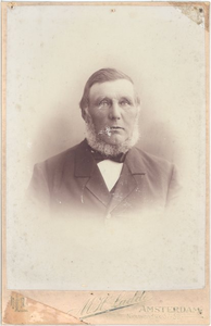 foto-22020 Portret van Jacob Waagmeester, 1900