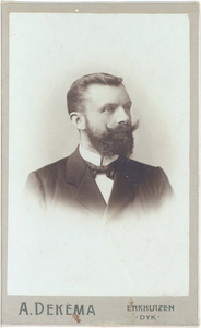 22139 Portret van Jacob de Jong, 1900