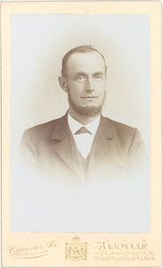 foto-22145 Portret van Sijvert Laan, 1900
