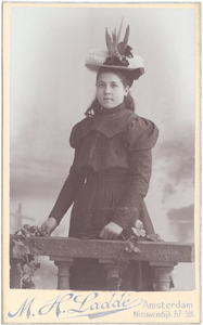 foto-22163 Portret van Annie Terweij, 1900