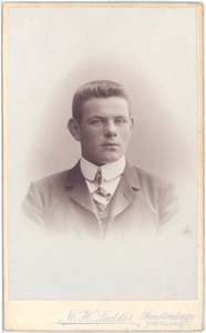 foto-22175 Portret van Bertus van Harlingen, 1900