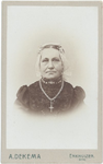 foto-25150 Portret van Afra Rood, echtgenote van Paulus Broersen, 1900