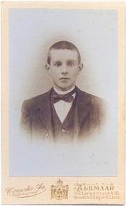 25776 Portret van Wilhelmus (Willem) Petrus Oudejans, ca. 1887