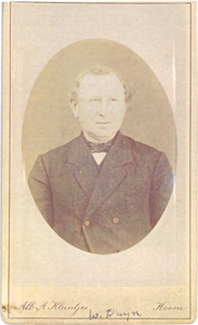 foto-25900 Portret van Willem Duin (1832-1907), ca. 1883