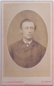 25932 Portret van Willem Nicolaas Duin omstreeks 1887, ca. 1887