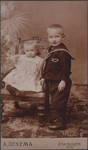 foto-27182 Portret van Maartje en Taeke de Boer, ca. 1900