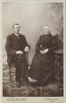 foto-10232 Portret van Cornelis Brander en zijn vrouw Elisabeth Koeman, 190-?