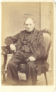 46192 Portret van Hendrik Kruit, 187-?