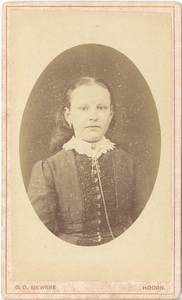 foto-19422 Portret van Marijtje Groot, ca. 1886