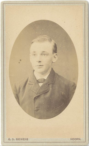 foto-19423 Portret van Jan Groot, ca. 1889