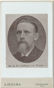 foto-19457 Ds. A.E. Coolhaas v.d. Woude, 188-?