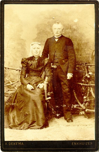 3325 Portet van het echtpaar Jan Brander en Grietje Zijp, 189-?