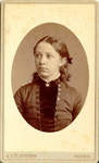 foto-5069 Portret van Gesina Annet Verwijs, ca. 1883