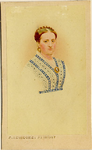 foto-586 Marg. Lambertina Swart, gehuwd met Jhr. P. Opperdoes Alewijn, 185-?