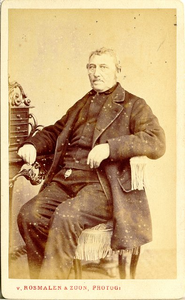 foto-6409 Portret van Dirk Appel omstreeks 1874, 187-?