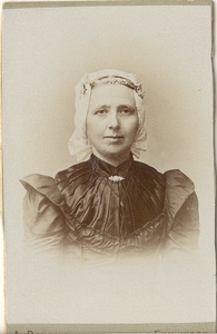 7595 Portret van Grietje Zijp, omstreeks 1880, 188-?