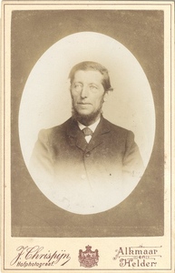 8301 Portret van Cornelis Leegwater, 189-?