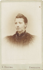 8372 Portret van Hendrika de Boer omstreeks 1900, ca. 1900