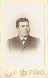 8438 Portret van Dirk Schermer, omstreeks 1900, ca. 1900