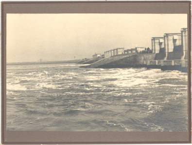 foto-22376 Afsluitdijk bij Den Oever, 1932