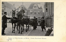 foto-4085 Bezoek van Prins Hendrik aan Hoorn. (Vertrek West-Friesch Museum, 1902, 18 maart