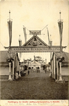 foto-4235 Hoofdingang der Groote Landbouwtentoonstelling te Hoorn, 1910, 14 t/m 19 september