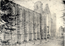 foto-5348 Hoorn : Grote kerk na de brand van 25 oktober 1878, 1878, 25 oktober