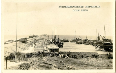 foto-5918 Zuiderzeewerken Medemblik : Oude Zeug, 1929?