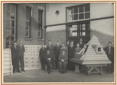 foto-15359 Timmerklas van de Ambachtsschool te Hoorn, ca. 1933-1935, ca. 1930