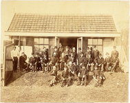 foto-628 Schietvereniging Neêrlands Burgerwacht te Hoorn, ca. 1885