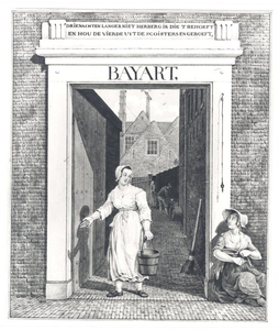 foto-22742 De Baijert binnen de Gasthuispoort, 1793, 1793