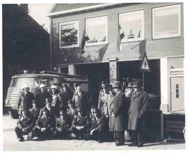 foto-24335 Brandraad en brandweerkorps van de gemeente Grootebroek, ca. 1965