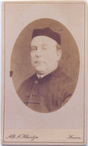 foto-26066 Portret van pastoor Joannes Karsten omstreeks 1885, ca. 1885