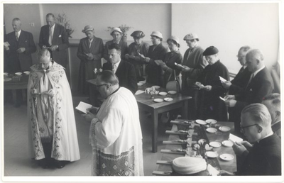 foto-26237 Inwijding rooms-katholieke lagere school St. Victor, Obdam, ca. 1965