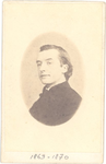 foto-26634 Portret van kapelaan Bernardus Petrus Geijer, 186-?