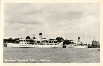 3954 Enkhuizen, Veerdienst Enkhuizen - Stavoren, 1945