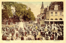 foto-5579 Hoorn Kaasmarkt, ca. 1920