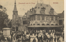foto-5622 Kaasmarkt met de Waag : Hoorn, ca. 1920