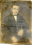 foto-6604 Portret van een Evangelisch-Lutherse predikant uit Enkhuizen, omstreeks 1860, 186-?