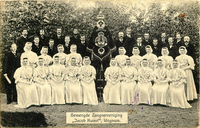 7203 Gemengde Zangvereeniging Jacob Kwast , Wognum, 1906