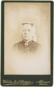 foto-35122 Portret onbekende vrouw, ca. 1890-1900