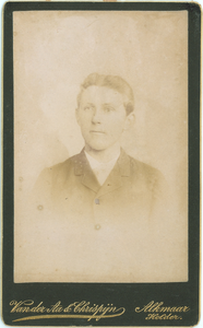 foto-35125 Portret onbekende man, ca. 1890-1900