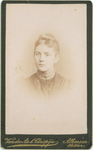 foto-35140 Portret onbekende vrouw, ca. 1890-1900