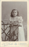 foto-35147 Portret onbekend meisje, ca. 1890-1900