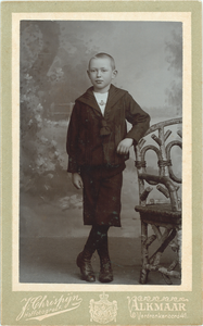foto-35149 Portret onbekende jongen, ca. 1890-1900